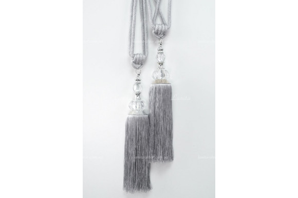 Китиці для штор KMW-8386 сірі