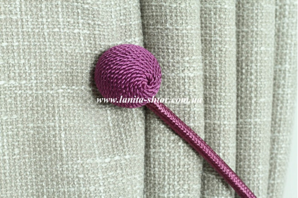 Магнит для штор Сфера 6293 фиолетовый