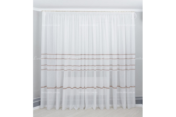 Тюль лен сетка Lanvin TLS-1405