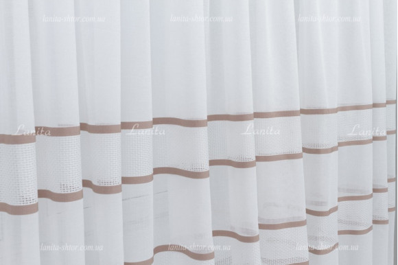 Тюль лен сетка Lanvin TLS-1405