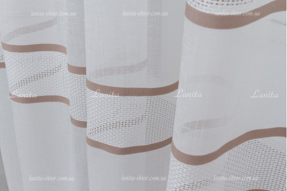 Тюль лен сетка Lanvin TLS-1405