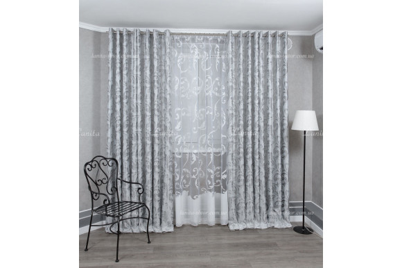 Блекаут двосторонній перо Р-2111 сріблясто-сірий Блекаут двосторонній перо Р-2111 сріблясто-сірий