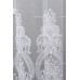 Готовый тюль фатин Clara белый 2,50м/3,70м