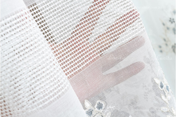 Готовий тюль льон Edel GT-7888 2,47м/5,0м