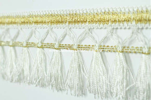 Бахрома для штор BL біла