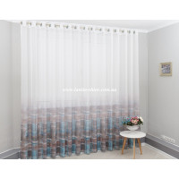 Готовий тюль льон Venza GP-6074 2,51м/5,0м