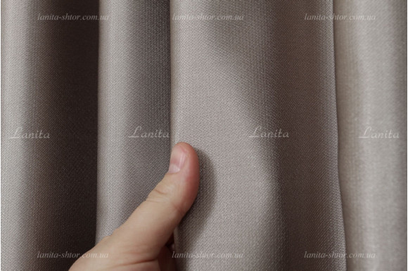 Готові штори сатин-жаккард Valmona GS-7689 2,45/2*2,0м