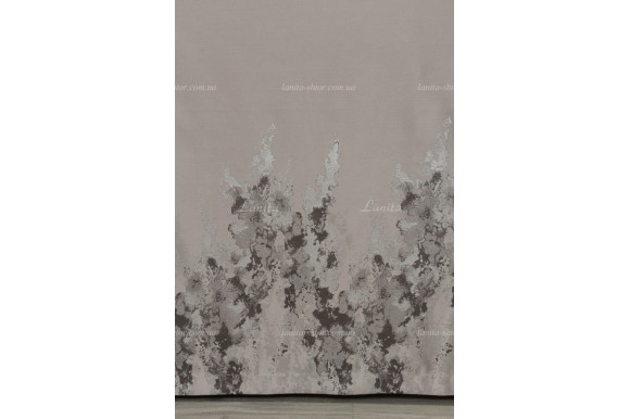 Готові штори сатин-жаккард Valmona GS-7689 2,45/2*2,0м