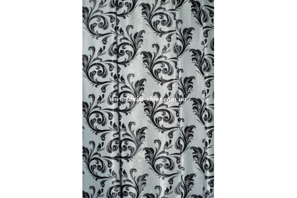 Блекаут двусторонний перо Р151-8 черно-серый