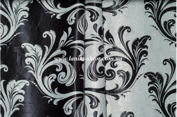 Блекаут двусторонний перо Р151-8 черно-серый