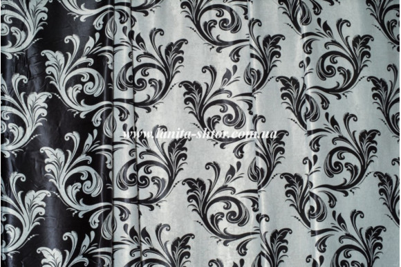 Блекаут двусторонний перо Р151-8 черно-серый