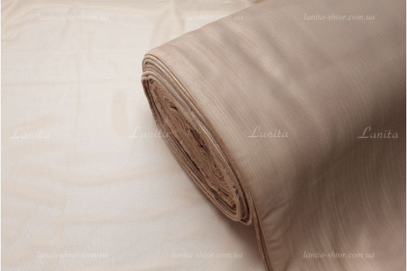 Тюль мікросітка льон Patrice TLS-7991