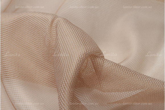 Тюль мікросітка льон Patrice TLS-7991