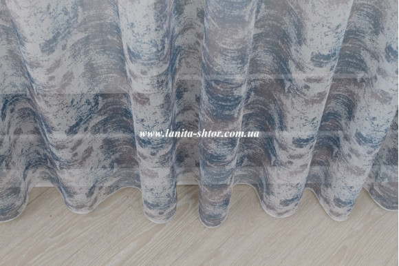 Готовий тюль льон Venza GP-6072 2,51м/5,0м