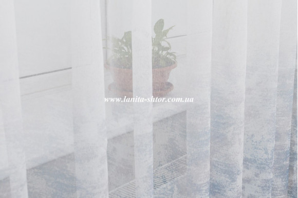 Готовий тюль льон Venza GP-6072 2,51м/5,0м