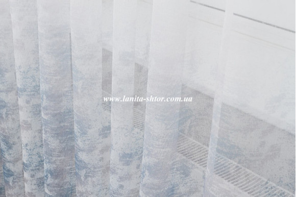 Готовий тюль льон Venza GP-6072 2,51м/5,0м