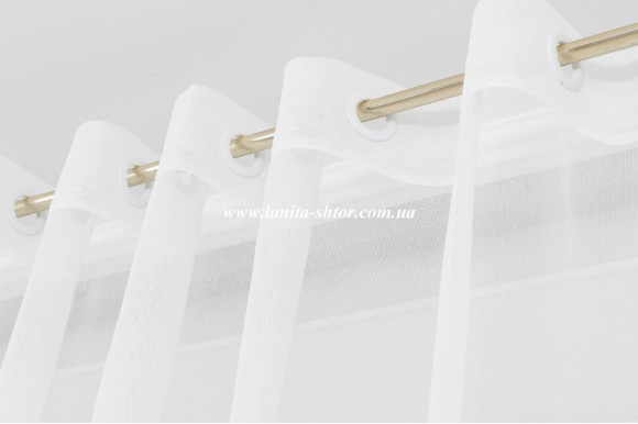 Готовий тюль льон Venza GP-6072 2,51м/5,0м