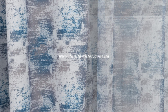 Готовий тюль льон Venza GP-6072 2,51м/5,0м