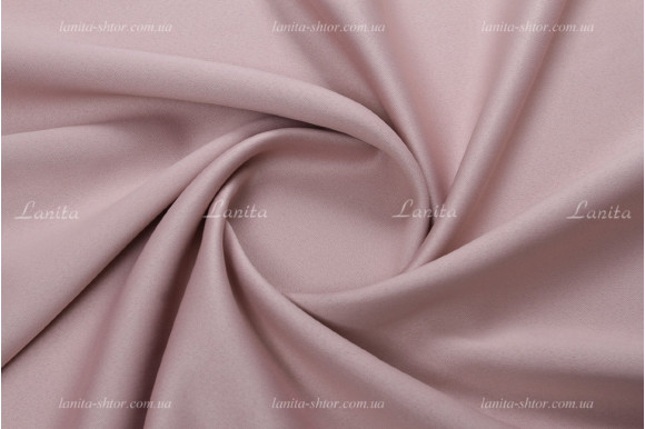 Штора Blackaut Soft FT-1665 пастельно-розовый отрез 5,15 метра