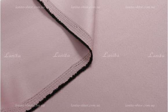 Штора Blackaut Soft FT-1665 пастельно-розовый отрез 5,15 метра
