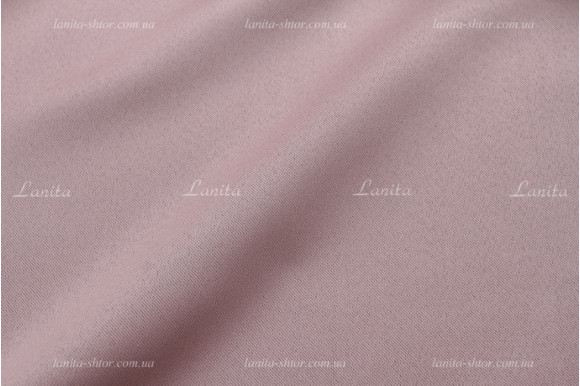Штора Blackaut Soft FT-1665 пастельно-розовый отрез 5,15 метра