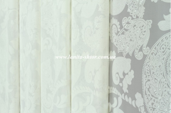 Тюль шифон с тиснением TST-897 Тюль шифон с тиснением TST-897