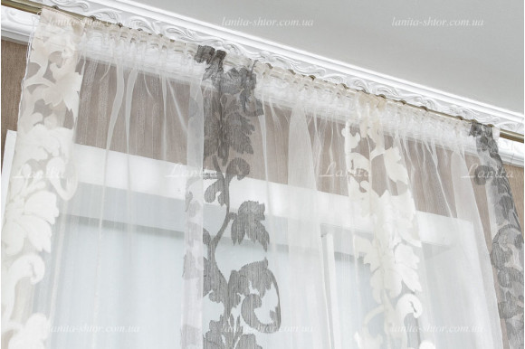 Тюль органза Mexx TOV6-6094 2,50м/2,0м