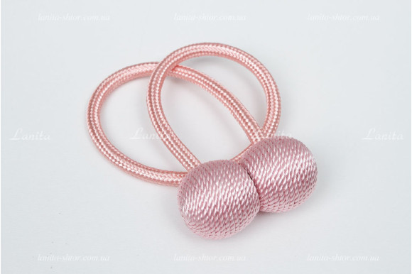 Магнит для штор Сфера 7194 розовый