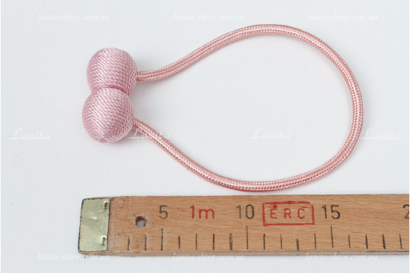 Магнит для штор Сфера 7194 розовый