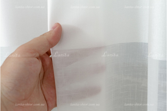 Тюль лен в полоску Benton TLP-7994 Тюль лен в полоску Benton TLP-7994