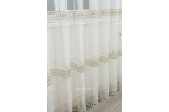 Тюль грек фатин с люрексом Rubelli TFV-7995