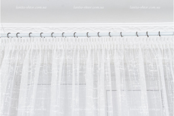 Готовый тюль жаккард Alpina сливовый 2,50м/5,0м