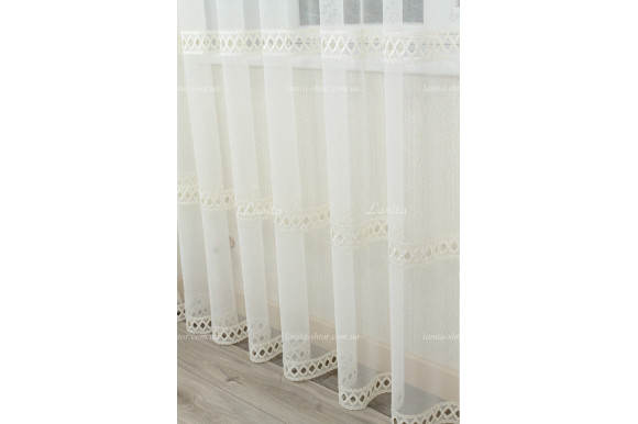 Готовий тюль фатин Rubelli GT-7998 2,50м/5,0м