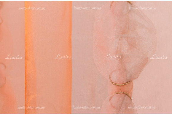 Тюль органза с лентами Mexx TСL-1465