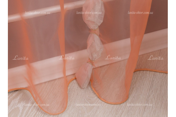 Тюль органза с лентами Mexx TСL-1465