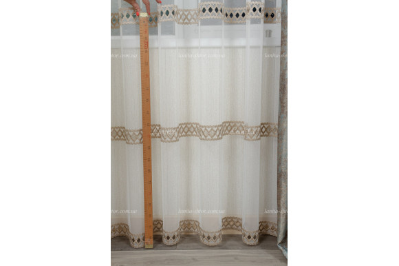 Готовий тюль фатин Rubelli GT-7999 2,50м/5,0м