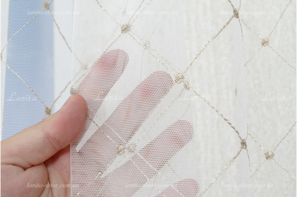 Готовий тюль фатин Rubelli GT-7999 2,50м/5,0м